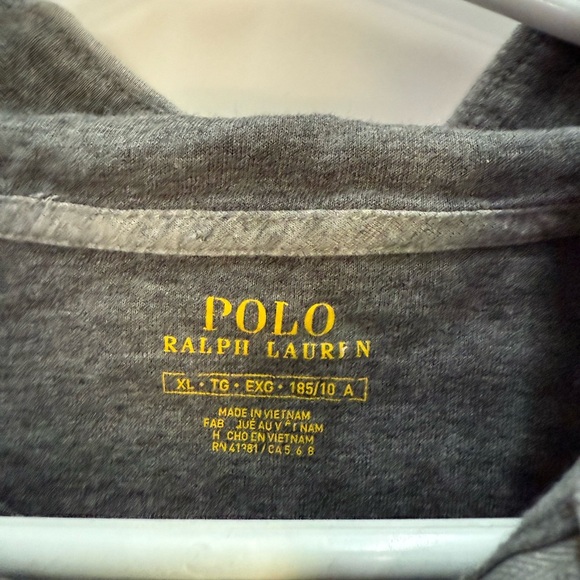Polo by Ralph Lauren Gray Zip Up Sweater - Picture 2 of 2